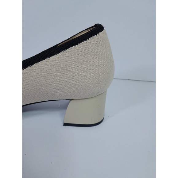 VIVAIA Julie Arch Pro Almond Toe Chunky Heels Size 41 US 9.5 Comfort